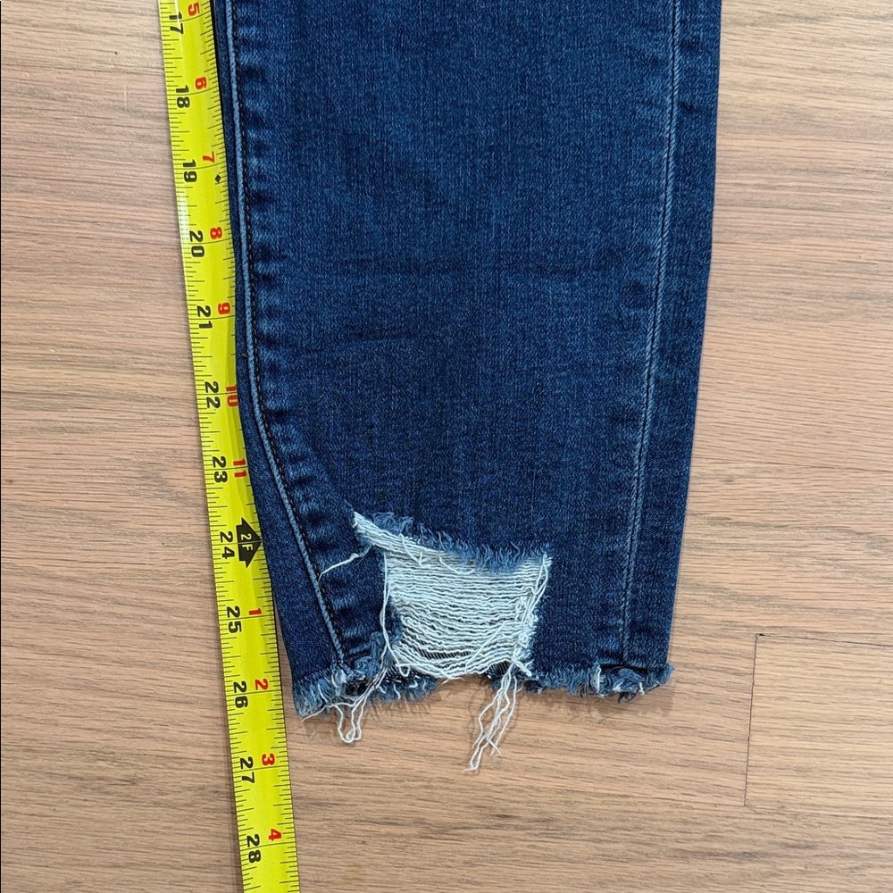 LOFT Dark Blue Skinny Jeans - Picture 3 of 4